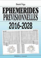 Ephemerides previsionnelles 2016-2028