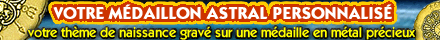 Medaillon astral personnalise