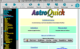 Une aide en ligne interactive pour le meilleur logiciels d'astrologie sur Mac !
