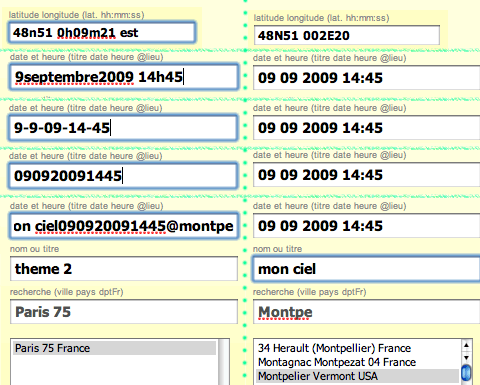 logiciel astro saisie