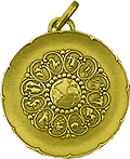 medaille astral pendentif