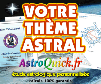 Theme astral de naissance Etudes astrologiques AstroQuick