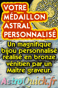 Medaillon astral personnalise