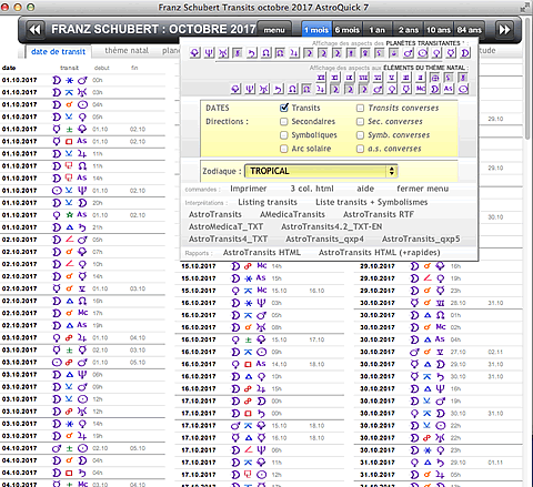 transits planetaires calculs astro quick 7