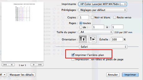 theme astral imprimante