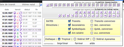 transit planetaire recherche