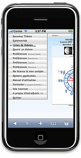 logiciel astrologie iphone eco