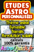 études astrologiques personnalisées AstroQuick
